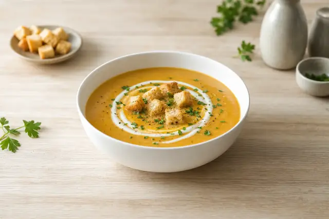 Symbolbild: Gemüsecremesuppe